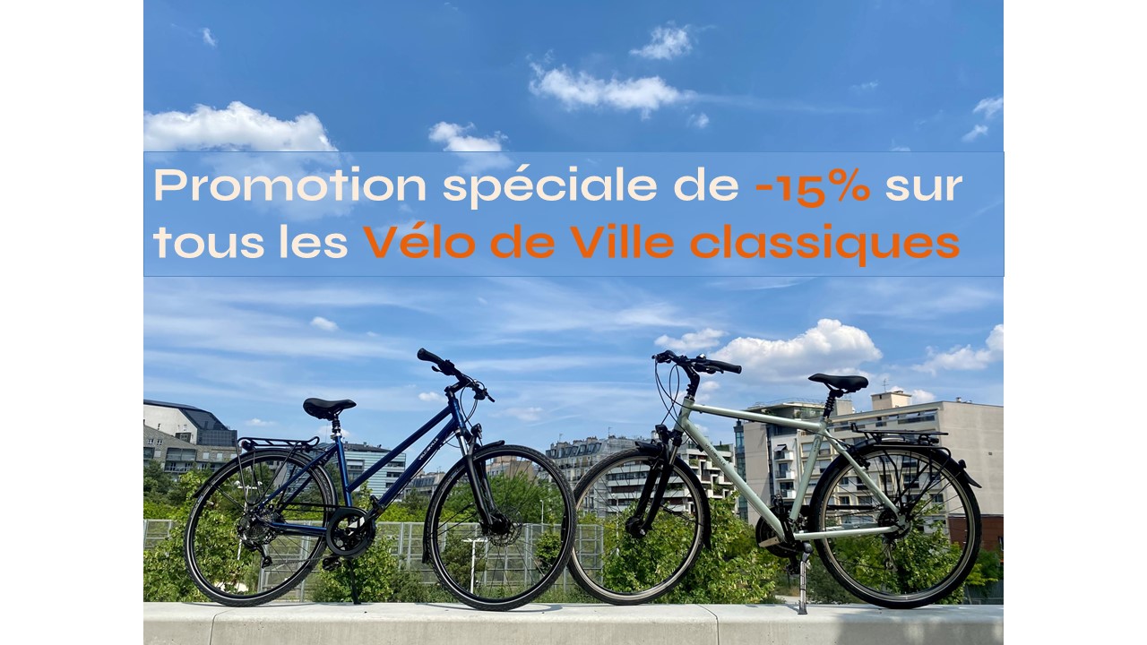Image promotion vélo de ville classique
